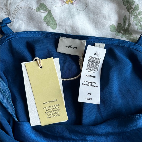 Wilfred Scenery Dress in Ultramarine Blue - Picture 5 of 7